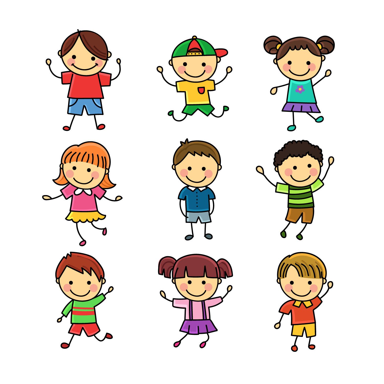 Dibujos de con niño con betana