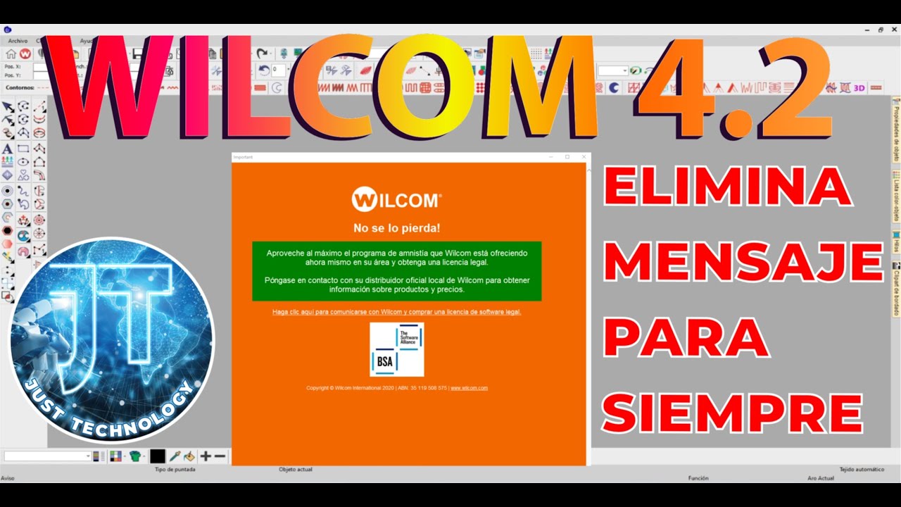Como desbloquiar la betana de wilcom